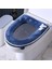 Sku-2 Tarzı Kış Sıcak Klozet Kapağı Closestool Mat Yıkanabilir Banyo Aksesuarları Örgü Saf Renk Yumuşak O-Şekilli Ped Bide Kapağı (Yurt Dışından) 4