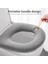 Bir Stil 1 Adet Kış Sıcak Örgü Klozet Kapağı Closestool Mat Yıkanabilir O-Şekilli Ped Yumuşak Kalınlaşma Banyo Aksesuarları (Yurt Dışından) 3