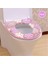 Pembe Tarzı Trend Banyo Minder Örtüsü Closestool Yıkanabilir Klozet Yumuşak Isıtıcı Mat Kapak Pedi (Yurt Dışından) 1