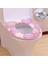 Pembe Tarzı Trend Banyo Minder Örtüsü Closestool Yıkanabilir Klozet Yumuşak Isıtıcı Mat Kapak Pedi (Yurt Dışından) 5