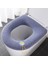 No.3 Tarzı Banyo Klozet Kapağı Saplı Evrensel Peluş Tuvalet Minderi Ev Yumuşak Kalın Klozet Kapağı Isıtıcı Mat (Yurt Dışından) 1