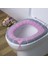No.4 Stili Banyo Klozet Kapağı Yumuşak Isıtıcı Yıkanabilir Mat Kapak Ped Koltuk Minderi Kılıfı Tuvalet Çıtası Aksesuarları Banyo Ev (Yurt Dışından) 2