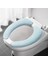 Artı-Veya Tarzı Evrensel Klozet Kapağı Yumuşak Wc Macunu Tuvalet Yapışkan Koltuk Pedi Yıkanabilir Banyo Isıtıcı Koltuk Çıtası Ped Yastık Düz Renk (Yurt Dışından) 3