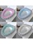 No.6 Stili Kış Sıcak Klozet Kapağı Mat Banyo Tuvalet Pedi Yastık Saplı Kalın Yumuşak Yıkanabilir Closestool Isıtıcı Aksesuarları (Yurt Dışından) 5