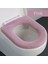 Pembe Tarzı Klozet Kapağı Çevre Dostu Yeniden Kullanılabilir Tek Parça Set Yıkanabilir Tuvalet Paspası Tuvalet Aksesuarları Dekoratif Stoklanmış Sıcak Isı (Yurt Dışından) 1