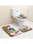 B211012-10 Tarzı Merry Christmas Klozet Kapağı Su Emici Halılar Dekorasyon Ev Banyo Kaymaz Zemin Mat Baskı Halı Özel (Yurt Dışından) 3