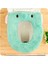 Fil Tarzı Klozet Kapağı Mat Banyo Isıtıcı Tuvalet Yıkanabilir Kumaş Klozet Isıtıcı Ped Karikatür Peluş Tuvalet Paspas Kalınlaşma Lazımlık Seti (Yurt Dışından) 5