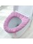 Yeşil Stil Klozet Kapağı Kış Sıcak Mat Banyo Tuvalet Pedi Yastık Saplı Kalın Yumuşak Yıkanabilir Closestool Isıtıcı Aksesuarları (Yurt Dışından) 1