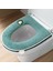 Penguen Yeşili Tarzı Sıcak Pazen Klozet Kapağı Mat Kış Kalın Banyo Tuvalet Pedi Yastık Saplı Closestool Mat Banyo Aksesuarları (Yurt Dışından) 1