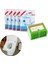 3 Torba-C Tarzı Tek Kullanımlık Klozet Kapağı 100% Su Geçirmez Güvenlik Seyahat Aksesuarları Mat Seyahat Kamp Banyo Için Taşınabilir Yastık Kağıt (Yurt Dışından) 3