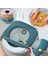 Sarı Stil Kalınlaşmış Tuvalet Minderi Kış Yumuşak Yıkanabilir Ortak Iskandinav Klozet Pedleri Ev Banyo Lavabo Yastık Tuvalet Seti (Yurt Dışından) 5