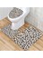 Çok Stil 3 Adet Tuvalet Paspas Seti Leopar Baskı Giriş Kapısı Paspası Banyo Paspasları Koridor Için Banyo Ürünleri Toilettes Aksesuarları Ev Halısı (Yurt Dışından) 4