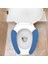 Sarı Tarzı Banyo Ev Yıkanabilir Tuvaletler Için Klozet Kapağı Yeniden Kullanılabilir Yapışkan Tuvalet Pedleri Yumuşak ve Sıcak Tuvalet Mat (Yurt Dışından) 4