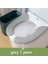 Gri Tarzı 2 Adet Set Su Geçirmez Klozet Kapağı Closestool Mat Yıkanabilir Banyo Aksesuarları Evrensel Saf Renk Yumuşak Klozet Minderi (Yurt Dışından) 1