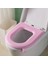 Pembe Tarzı Ev Banyo Klozet Dört Mevsim Evrensel Klozet Klozet Kapağı Eva Su Geçirmez Çabuk Kuruyan Klozet Minderi (Yurt Dışından) 1