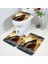 No.3 Tarzı Köpekbalığı Üç Parçalı Set 3D Baskılı Banyo Ayaklı Halı Kapak Tuvalet Kapağı Banyo Paspas Seti 02 (Yurt Dışından) 2