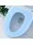 Mavi Stil Banyo Isıtıcı Klozet Eva Su Geçirmez Klozet Kapağı Ped Yumuşak Klozet Kapağı Mat Yapışkanlı Kumaş Yastık Etiket (Yurt Dışından) 2