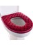 Kırmızı Stil Banyo Tuvalet Minderi Yeniden Kullanılabilir Sıcak Klozet Kapağı Mat Tuvalet Kapak Pedleri Fermuarlı, Klozet Minderi Isıtıcı Yıkanabilir Tuvalet (Yurt Dışından) 1