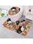 No.1 Stili Bir Demet Dalmaçyalı Banyo Paspas Seti Üç Parçalı Set 3D Baskılı Banyo Ayaklı Halı Kapak Tuvalet Kapağı Banyo Paspas Seti (Yurt Dışından) 1