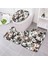 No.1 Stili Bir Demet Dalmaçyalı Banyo Paspas Seti Üç Parçalı Set 3D Baskılı Banyo Ayaklı Halı Kapak Tuvalet Kapağı Banyo Paspas Seti (Yurt Dışından) 2