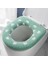 01YEŞIL Stil Kalp Baskı Klozet Kapağı Lavabo Pedi Mat Yumuşak Sıcak Evrensel Closestool Cilt Dostu Elastik Yıkanabilir Kuzey Avrupa Ins (Yurt Dışından) 1