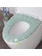 Sarı Stil Klozet Kalınlaşmak Kapak Mat Banyo Tuvalet Pedi Yastık Saplı Kalın Yumuşak Yıkanabilir Closestool Isıtıcı Aksesuarları (Yurt Dışından) 1