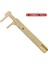 No.8 Tarzı Mini Pirinç Ölçeği 10 cm 15 cm Kapak Ölçer Sürmeli Kumpas Cetvel Retro Yarım Daire Iletki Cep Ölçme Aracı (Yurt Dışından) 1