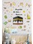 Kabe ve Renkli Ramazan Figürleri Cam Duvar Kapı Hoşgeldin Ramazan Sticker Seti Çocuk Bebek Odası 2