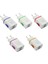 Yüksek Kaliteli Çift USB Şarj Cihazı Ab/abd Tak Adaptörü Duvar Hızlı Şarj Cihazı iPhone Hızlı Şarj Taşınabilir Cep Telefonu Seyahat Şarj Cihazı (Yurt Dışından) 2