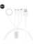 Telefon Izle Şarj Cihazı Mikro USB Tip-C Android 4in1 3in1 2in1 Şarj Kablosu Dock iphone Apple Watch Iwatch Xiaomi Samsung (Yurt Dışından) 2