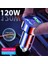 120W Hızlı Araç Şarj Cihazı USB Hızlı Şarj iPhone 14 13 12 11 Pro Max Aksesuarları LCD Ekranlı Samsung Xiaomi Cep Telefonu (Yurt Dışından) 1