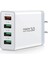 Hızlı Şarj Adaptörü USB Qc 3.0 3.1A 4usb Şarj Cihazı, Mobil Şarj Cihazı, 4 Portlu Şarj Adaptörü (Yurt Dışından) 1