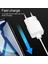 USB Güç Adaptörü 5 V 2A Telefon Şarj Cihazı C Tipi Kablo Samsung Galaxy S22 S21 S20 S10 S8 S9 Not 20 10 9 8 Artı Duvar Şarj Cihazı (Yurt Dışından) 5