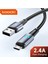 Toocki Mikro USB Kablosu 2.4A Hızlı Şarj Kablosu USB Mikro USB Şarj Aleti Kablosu Samsung Xiaomi Redmi Için Android Veri Şarj Cabo (Yurt Dışından) 1