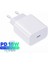 18W Pd USB Tip C Şarj Adaptörü iPhone 12 Mini Pro 11 Xs Max x Hızlı Şarj Gücü Ab Abd Tak Için Apple Şarj Cihazı (Yurt Dışından) 1