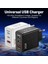 30W Cep Telefonu Şarj Cihazı 1 USB + 2 Pd Tip-C Hızlı Şarj iPhone 14 13 Samsung Xiaomi Cep 4 Bağlantı Noktalı Ab Abd Tak Adaptörü Seyahat (Yurt Dışından) 1