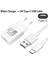 USB Şarj Aleti Samsung Galaxy A12 A02S A42 M51 M31 S S10 S9 S8 Artı Not 8 9 10 Telefon Şarj Cihazı Duvar Adaptörü Tip-C USB Kablosu (Yurt Dışından) 1