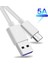 USB C Tipi Kablo Samsung Xiaomi Huawei 5A Hızlı Şarj Usb-C Kablosu Cep Telefonu Şarj Cihazı Usbc Tip-C Veri Kablosu Kablosu (Yurt Dışından) 1