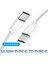 60 W USB Tip C USB C Kablosu Usb-C Pd Hızlı Şarj Şarj Kablosu Kablosu Macbook Samsung Xiaomi Tip-C Usbc Kablosu 1 M (Yurt Dışından) 1