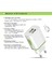 Ab/abd Plug USB Telefon Şarj Cihazı USB Duvar Şarj Cihazı Samsung Için Xiaomi Cep Telefonu Çift Bağlantı Noktası 1.2A Çıkış Seyahat Fişi Güç Adaptörü (Yurt Dışından) 5