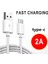 USB Tip-C Kablo Hızlı Şarj Veri Senkronizasyonu Hızlı Şarj Aleti Kablosu Için Oppo A74 A54 A52 A53 A5 A9 2020 Realme 3 5 6 7 8 Pro USB Kablosu (Yurt Dışından) 1