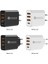 USB Şarj Aleti Tipi C PD20W Hızlı Şarj 3 USB Bağlantı Noktası Qc 3.0 Telefon Şarj Cihazı iPhone Xiaomi Samsung Akıllı Telefon Için Şarj Adaptörü (Yurt Dışından) 3