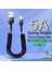 66W 5A Bahar Araba USB Tip C Hızlı Şarj Kablosu Xiaomi Realme Için Samsung Huawei Onur Telefon Aksesuarları iPhone Için Şarj 2.4A (Yurt Dışından) 1