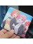 Anime Quintessential Quintuplets Pu Cüzdan ile Kımlık Kartı Tutucu Erkek Kadın Kısa Ikiye Katlanmış Kımlık Bozuk Para Cüzdanı Kese Para Klip Hediye (Yurt Dışından) 3