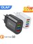 Olaf USB Şarj Aleti 4 Port 60W 3.1A Hızlı Şarj 3.0 Cep Telefonu Şarj Cihazı iPhone 11 Samsung Xiaomi Poco F3 Hızlı Duvar Şarj Cihazları (Yurt Dışından) 1