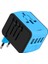 4usb Adaptörü Ülkenin Çoğu Için 4 Fiş 5V Çıkış Seyahat Şarj Cihazı Fiş Adaptörü (Yurt Dışından) 2