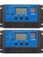 2x 20A 12V 24V Otomatik Çalışma Pwm Solar Şarj Regülatörü LCD Çift USB 5V Çıkışlı Güneş Pili Paneli Şarj Cihazı Regulato (Yurt Dışından) 5