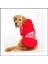 Adidog Red Hoodie Kapşonlu Sweatshirt Orta ve Büyük Köpekler Için 2