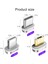 Onuncu Nesil Manyetik Kablo Fişi Hızlı Şarj Cep Telefonu iPhone 6 7 8 Adaptörü Xiaomi Redmi Için Mıknatıs Şarj Fişleri (Yurt Dışından) 3