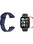 Xiaomi Redmi Watch 3 Active ile Uyumlu Silikon Kordon Kayış + Ekran Koruyucu Film - FC171 1